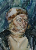 Лапенко Ольга.портрет в головном уборе. jpg.jpg